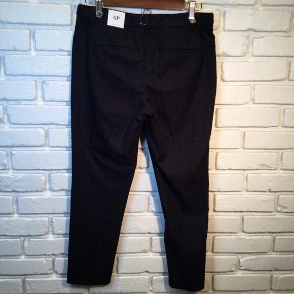 New WHBM Black The Slim Ankle pants 6 Petite - Picture 8 of 9